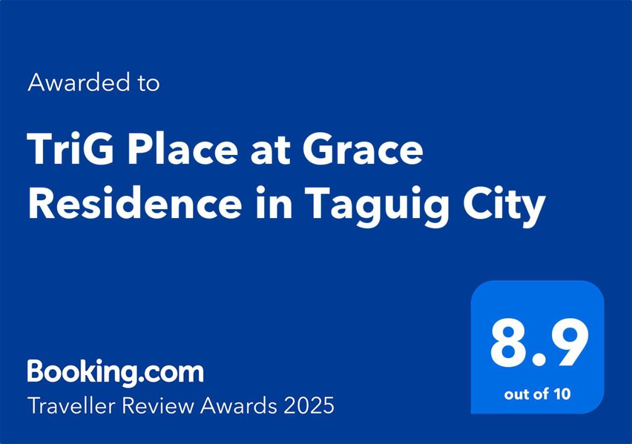 Trig Place At Grace Residence In Taguig City 마닐라 외부 사진